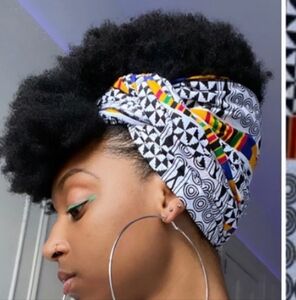 The Pyramid Ankara Head Wrap Hair Wrap Ankara Head Scarf Hair Tie NEE